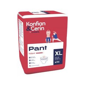 Stentil Konfian & Cerin Pant Maxi 14 Culottes Absorbantes pour Adultes Taille XL - Paquet 14 culottes absorbantes
