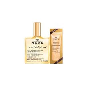 Nuxe Huile Prodigieuse 100 ml + Huile de Douche Prodigieux 30 ml Offerte - Lot 2 produits