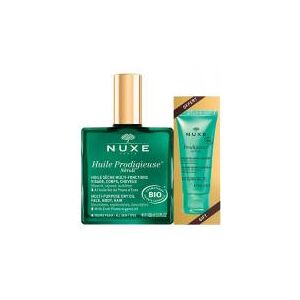 Nuxe Prodigieux Huile Prodigieuse Néroli Bio 100 ml + Douche Relaxante Parfumée Bio 30 ml Offerte - Lot 2 produits