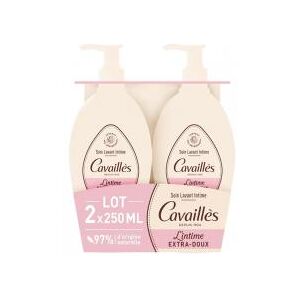 Roge Cavailles Soin Lavant Intime Extra-Doux Lot de 2 x 250 ml - Lot 2 x 250 ml