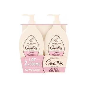 Roge Cavailles Soin Lavant Intime Extra-Doux Lot de 2 x 500 ml - Lot 2 x 500 ml