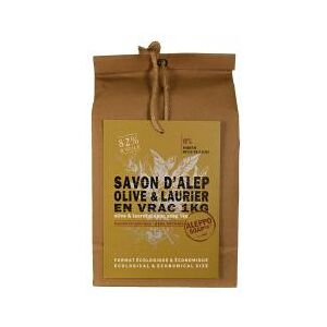 Tade Savon d'Alep Olive et Laurier en Vrac 1 kg - Sachet 1 kg