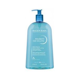 Bioderma Atoderm Gel Douche Sans Savon Visage et Corps 1000 ml - Flacon-Pompe 1 L