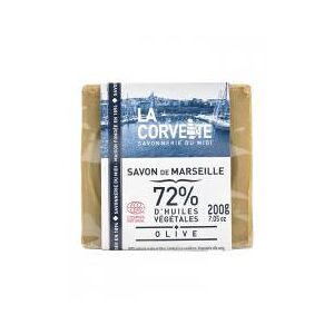 La Corvette Savon de Marseille Olive 200 g - Pain 200 g