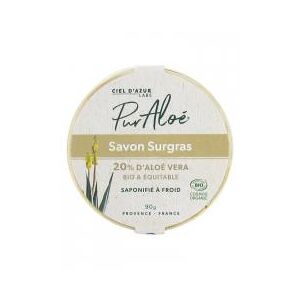 Savon Surgras 20% Aloe Vera Bio 90 g - Boîte 90 g