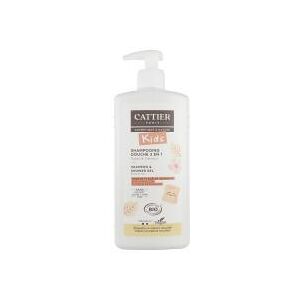 Cattier Shampooing Douche 2 en 1 - Parfum Guimauve - 500 ml - Flacon-Pompe 500 ml