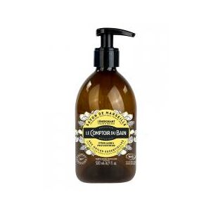 Savon Liquide de Marseille Énergisant Bio Aux Huiles Essentielles de Pin et de Citron 500 ml - Flacon-Pompe 500 ml