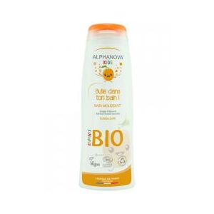 Alphanova Bulle Dans Ton Bain ! Bain Moussant Bio Abricot Kids ® - Flacon 250 ml
