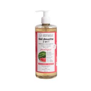 Laboratoire du Haut-Ségala Laboratoire du Haut-Ségala Gel Douche 2 en 1 Pastèque - Flacon-Pompe 500 ml