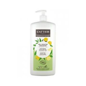 Cattier Gel Douche Douceur Parfum Thé Matcha - Yuzu - 1L? - Flacon 1000 ml - Publicité