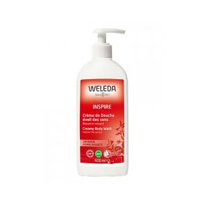 Weleda Crème de Douche Éveil Des Sens à la Grenade - 400 ml - Flacon-Pompe 400 ml