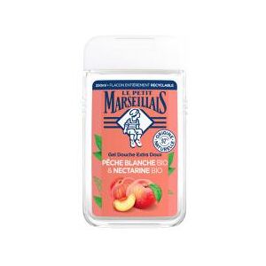 Le Petit Marseillais Extra Doux Douche Péché Blanche Bio & Nectarine Bio 250 ml - Flacon 250 ml