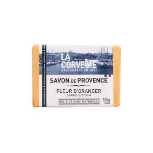 La Corvette Savon de Provence Extra Doux à la Fleur d'Oranger 100g - Pain 100 g