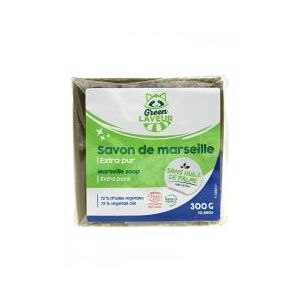 Green Laveur Savon de Marseille 300 g - Pain 300 g