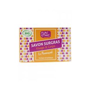 FUN!ETHIC Savon Surgras Le Provencal Tonifiant Bio 100 g - Pain 100 g