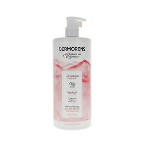 Dermorens Gel Nettoyant (Tous Types de Peaux) Bio 1 L - Flacon-Pompe 1000 ml