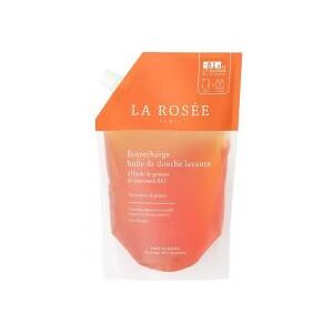 La Rosée Huile de Douche Lavante Tous Types de Peaux Éco-Recharge 400 ml - Doypack 800 ml