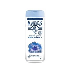 Le Petit Marseillais Gel Douche Apaisant Haute Tolerance Fleur de Bleuet Bio Tous Types de Peaux 400 ml - Flacon 400 ml