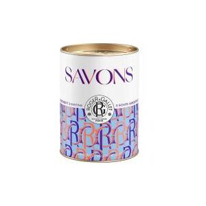 Coffret 3 Savons Bienfaisants 100 g - Fleur de Figuier Fleur d'Osmanthus Lavande - Boîte 3x100