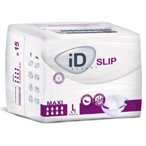 Ontex ID ID Expert Slip Maxi Large 3 paquets de 15 protections