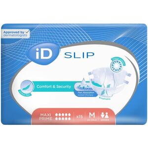 Ontex ID ID Expert Slip Maxi Prime Medium - 6 paquets de 15 protections