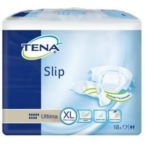 Tena Slip Ultima XL - 3 paquets de 18 protections