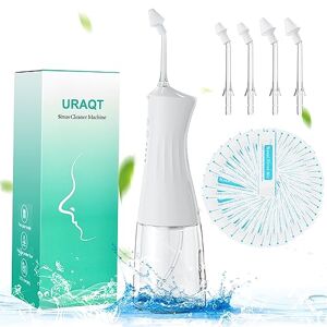 Rinçage nasal, Flacon de lavage d'irrigation nasale 300ml, Kit de pot Neti  pour adulte et enfant avec sel de lavage nasal 30 Pack