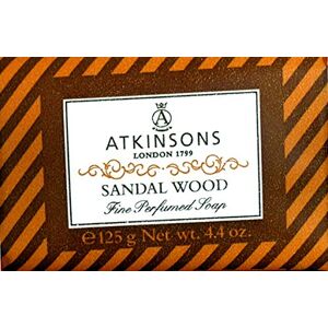 Atkinsons Lot de 6 savons en bois de santal, 125 g. Publicité