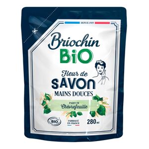 Briochin Savon liquide mains Briochin Bio Chèvrefeuille - Recharge de 280 ml