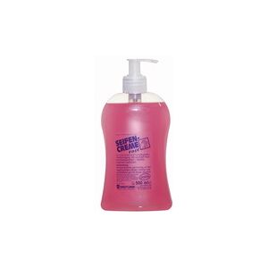 Savon liquide rose, 500 ml, bouteille distributrice - Lot de 4