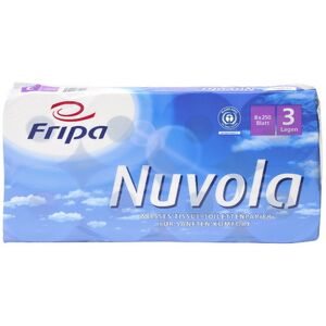 Fripa Papier toilette Nuvola, 3 couches, extra blanc - Lot de 3