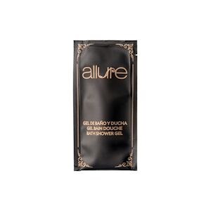 García de Pou 1000 Unités - Sachets Gel Douche 'Allure' 10 Ml 10X5 Cm Noir - Garcia de Pou