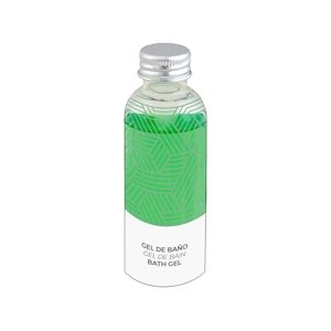 García de Pou 200 Unités - Flacons Gel Bain 'Therapy' 50 Ml 9 Cm Transparent Plastique - Garcia de Pou