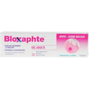 BAUSCH & LOMB Bloxaphte Gel Buccal Aphtes Adulte Tube De 15 Ml