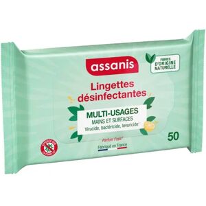 Lingettes Désinfectantes Multi Usages 50uts