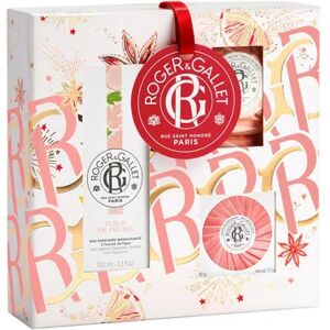 Roger & Gallet Fleur Figuier Set Noël 2023 Eau Bath Tablet Savon