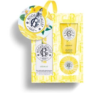 Roger & Gallet Pack Cédrat Eau Parfumée + Gel + Savon Solide