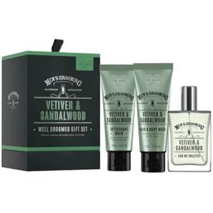 Men's Grooming Coffret Vetiver & Sandalwood 3uts