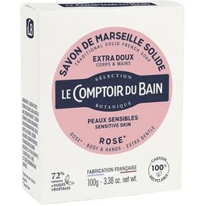 Savon De Marseille Solide Rose 100g