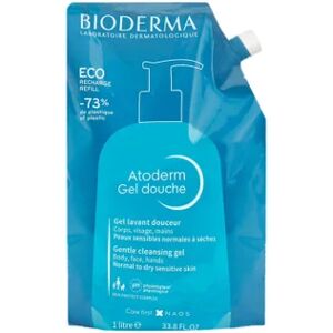 Bioderma Atoderm Gel Douche Eco-Recharge 1L - Publicité