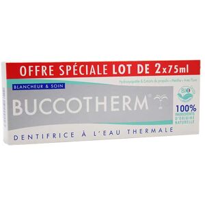 Dentifrice Blancheur et Soin Lot de 2 x 75ml