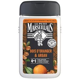 Le Petit Marseillais Gel Douche Homme Bois d'Oranger & Argan 250 ml