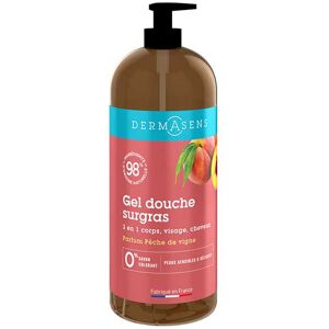 Gel douche surgras 3 en 1 Pêche de vigne 1L