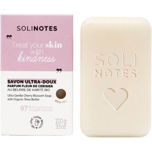 Savon Solide ultra doux Fleur de Cerisier Solinotes 100g