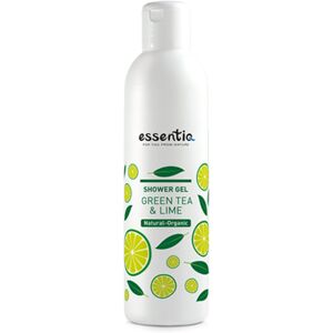 Essentiq Gel douche naturel - thé vert et citron vert, 250 ml