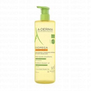 A-DERMA Exomega Control huile lavante émolliente flacon 750 ml