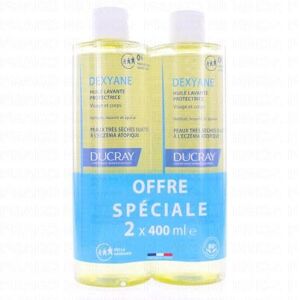 DUCRAY Dexyane Huile lavante protectrice lot de 2 - Publicité