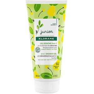 Gel Douche 2 en 1 Poire Junior Klorane 200ml