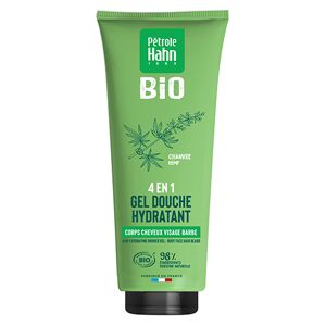 Gel Douche Bio 4 en 1 Hydratant Pétrole Hahn