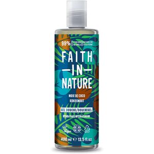 Gel Douche Hydratant Noix de Coco Faith in Nature 400ml